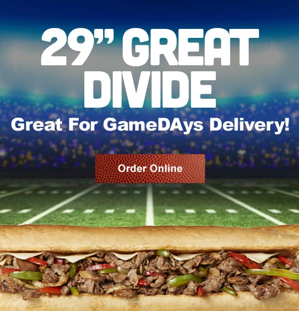 Our 29” Great Divide is made for GAme DAys!
